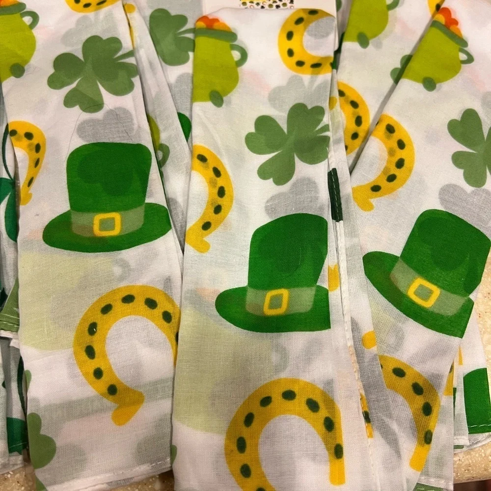 10 St Patrick’s Day Bandana’s NEW